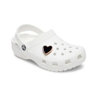 Dibbits pentru Crocs Black Heart With Gold Outline imaginea #3 — magazin online Desire.md