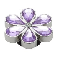 Джибитсы для Crocs Purple Blinged Out Daisy фото №2 — интернет-магазин Desire.md