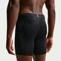 Pantaloni scurți pentru bărbați Nike Pro Dri-Fit Black/White, s.L imaginea #5 — magazin online Desire.md