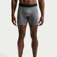 Pantaloni scurți pentru bărbați Nike Pro Dri-Fit Smoke Grey/Black, s.M imaginea #4 — magazin online Desire.md