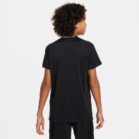 Tricou pentru copii Nike Pro Dri-FIT Black/White, s.M imaginea #2 — magazin online Desire.md