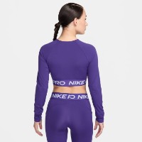 Hanorac damă Nike Pro Dri-FIT Court Purple/White, s.M imaginea #2 — magazin online Desire.md