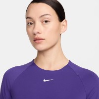 Hanorac damă Nike Pro Dri-FIT Court Purple/White, s.M imaginea #4 — magazin online Desire.md