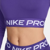 Hanorac damă Nike Pro Dri-FIT Court Purple/White, s.M imaginea #5 — magazin online Desire.md