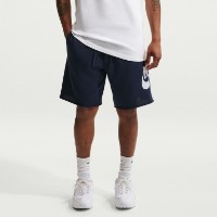 Pantaloni scurți pentru bărbați Nike Club Alumni French Terry Obsidian/White, s.XL