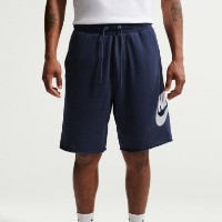 Pantaloni scurți pentru bărbați Nike Club Alumni French Terry Obsidian/White, s.XL imaginea #2 — magazin online Desire.md
