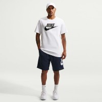 Pantaloni scurți pentru bărbați Nike Club Alumni French Terry Obsidian/White, s.XL imaginea #3 — magazin online Desire.md