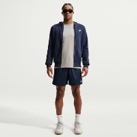 Hanorac pentru bărbați Nike Club Full-Zip Fleece Obsidian/White, s.M imaginea #3 — magazin online Desire.md