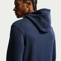 Hanorac pentru bărbați Nike Club Obsidian/White, s.M imaginea #6 — magazin online Desire.md