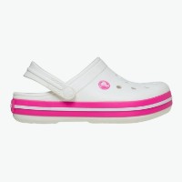 Șlapi pentru copii Crocs Crocband White/Pink, s.29-30 imaginea #3 — magazin online Desire.md