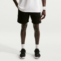 Pantaloni scurți pentru bărbați Nike Court Heritage Dri-Fit Fleece Black, s.M imaginea #1 — magazin online Desire.md