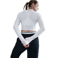 Hanorac damă Nike Sportswear Chill Knit White/Black, s.L imaginea #6 — magazin online Desire.md