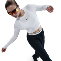 Hanorac damă Nike Sportswear Chill Knit White/Black, s.L imaginea #7 — magazin online Desire.md