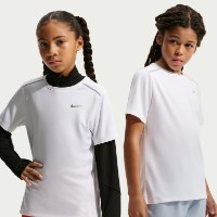 Tricou pentru copii Nike Miler Dri-FIT White/Heather, s.L