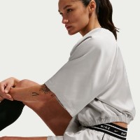 Pantaloni scurți dame Puma Sportswear Loose Mid-Rise Satin Light Bone/Black, s.XL imaginea #5 — magazin online Desire.md