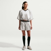 Pantaloni scurți dame Puma Sportswear Loose Mid-Rise Satin Light Bone/Black, s.L imaginea #2 — magazin online Desire.md