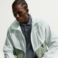 Мужская ветровка Nike Windrunner Unlined Full-Zip UV Barely Green/Jade Horizon/White, s.S фото №6 — интернет-магазин Desire.md