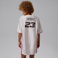 Rochie dame Nike Jordan Brooklyn White/Iced Carmine/Black, s.M  imaginea #2 — magazin online Desire.md