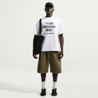 Tricou bărbătesc Nike Your Message Here White, s.L imaginea #3 — magazin online Desire.md