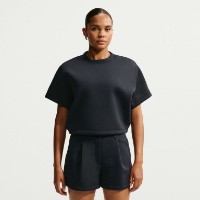 Tricou de dame Nike Pregame Fleece Black, s.M