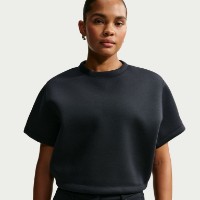Tricou de dame Nike Pregame Fleece Black, s.M imaginea #2 — magazin online Desire.md