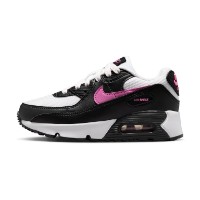Adidași pentru copii Nike Air Max 90 White/Black/Anthracite/Playful Pink, s.31 imaginea #2 — magazin online Desire.md