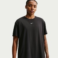 Tricou de dame Nike One Dri-FIT Black/White, s.XS imaginea #2 — magazin online Desire.md