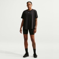 Tricou de dame Nike One Dri-FIT Black/White, s.XS imaginea #3 — magazin online Desire.md
