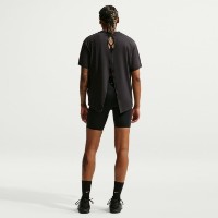 Tricou de dame Nike One Dri-FIT Black/White, s.S imaginea #4 — magazin online Desire.md