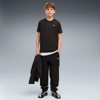 Tricou pentru copii Puma Pumatech Essentials Puma Black, s.140 imaginea #3 — magazin online Desire.md