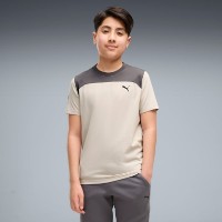 Tricou pentru copii Puma Pumatech Essentials Silver Fog, s.140