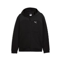 Hanorac pentru bărbați Adidas Pumatech Material Mix Full Zip Puma Black, s.L imaginea #4 — magazin online Desire.md