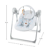 Leagăn electric Kinderkraft Swingee Grey (KBSWIN00GRY0000) imaginea #4 — magazin online Desire.md
