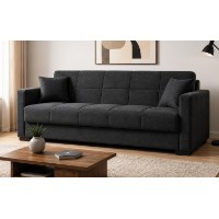 Диван Berfa Mavrova 213x78x80cm Grey