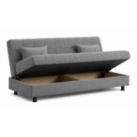 Диван Berfa Sasta 190x88x90cm Grey фото №2 — интернет-магазин Desire.md