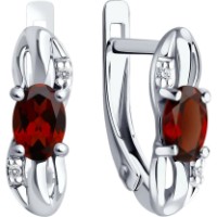 Cercei SOLOVOV JEWELRY 94-320-00182-2 2,05g imaginea #2 — magazin online Desire.md