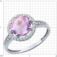 Inel SOLOVOV JEWELRY 94-310-02052-3 s.21 2,41g imaginea #2 — magazin online Desire.md