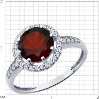 Inel SOLOVOV JEWELRY 94-310-02052-2 s.17 2,43g imaginea #3 — magazin online Desire.md
