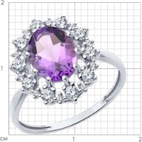 Inel SOLOVOV JEWELRY 94-310-02042-3 s.19,5 2,6g imaginea #2 — magazin online Desire.md