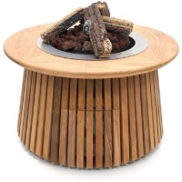 Vatră de foc Happy Cocooning Lagune Round 60 (Teak) HCLAG60-05