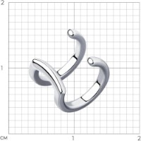 Cercel SOLOVOV JEWELRY 94170140 0,64g imaginea #3 — magazin online Desire.md