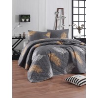 Lenjerie de pat L'Essentiel Olivia Gold Grey