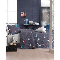 Lenjerie de pat L'Essentiel Uzay Dark Blue