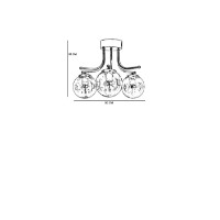 Lustră Opviq 8791-3 imaginea #4 — magazin online Desire.md