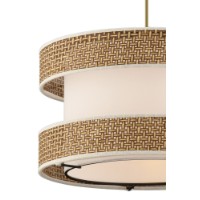 Lustră Opviq Halo Beige White imaginea #4 — magazin online Desire.md