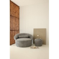 Набор бескаркасной мебели Atelier Del Sofa Pufi Anthracite