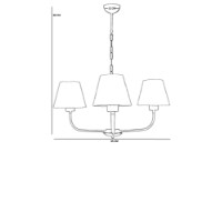 Люстра Opviq 8983-3 фото №4 — интернет-магазин Desire.md