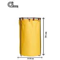 Coș de rufe Hanah Home Edda Yellow imaginea #5 — magazin online Desire.md