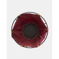 Coș de rufe Hanah Home Edda Burgundy imaginea #5 — magazin online Desire.md