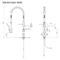 Mixer industrial Liva 105.021.031-1000 imaginea #4 — magazin online Desire.md